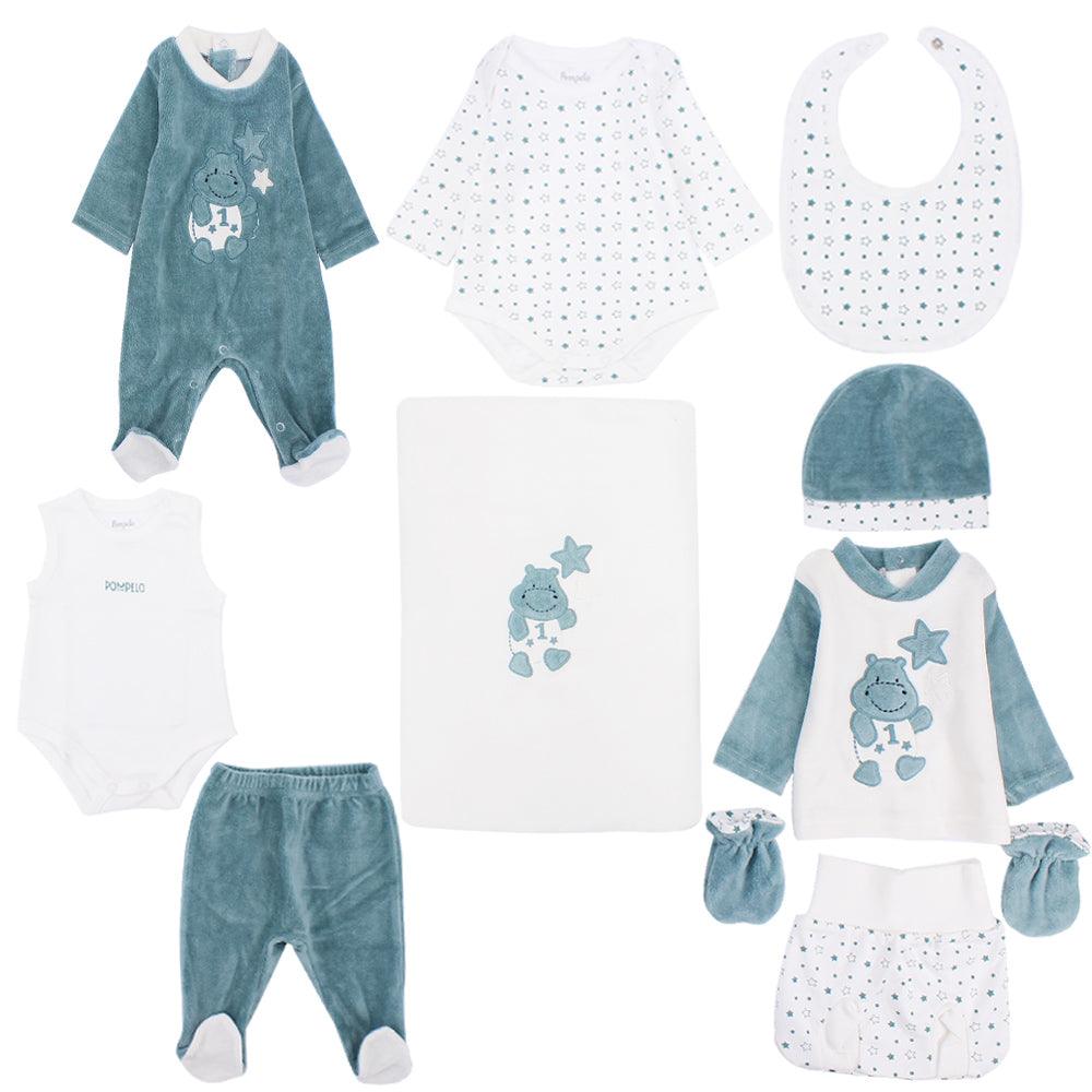 10-Piece Baby Layette Set - Ourkids - Pompelo