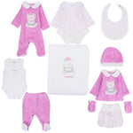 10-Piece Baby Layette Set - Ourkids - Pompelo