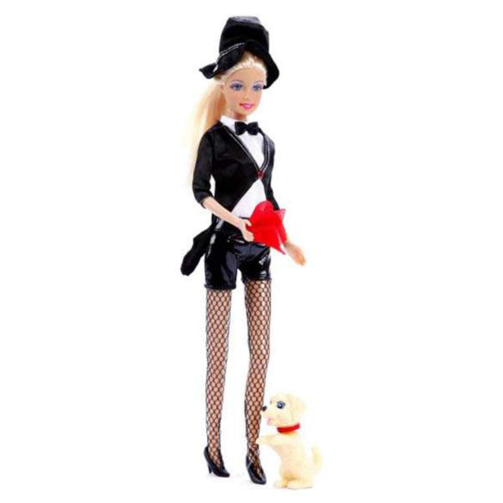 Defa Lucy Magician Doll with Accessories – Black - Toys