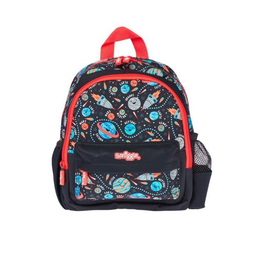 Smiggle Black Space Teeny Tiny Backpack – 12 Inches