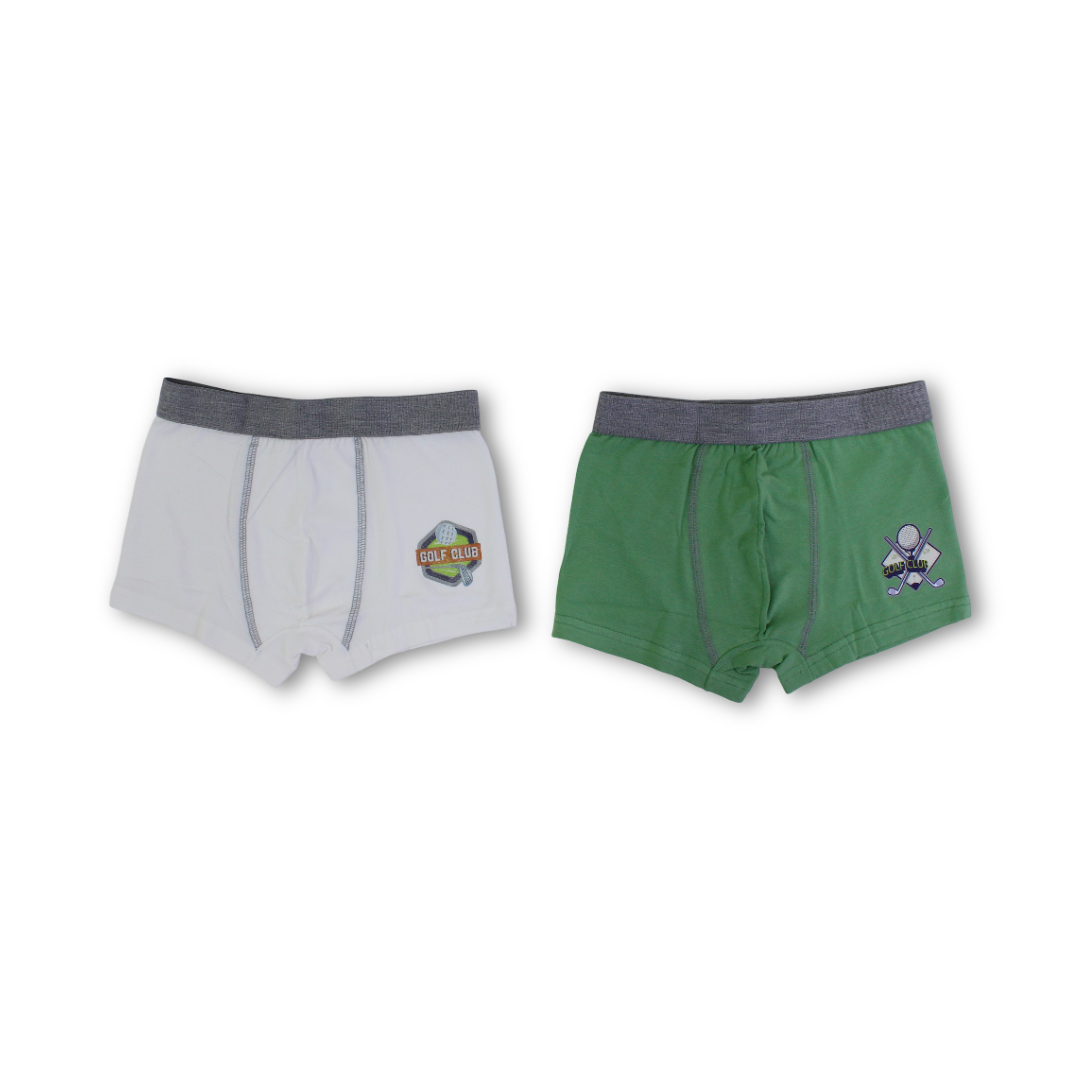 Boys Cotton Boxer (Pack Of 2)