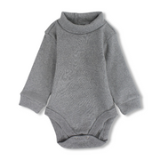 Unisex Baby Cotton High Collar Bodysuit