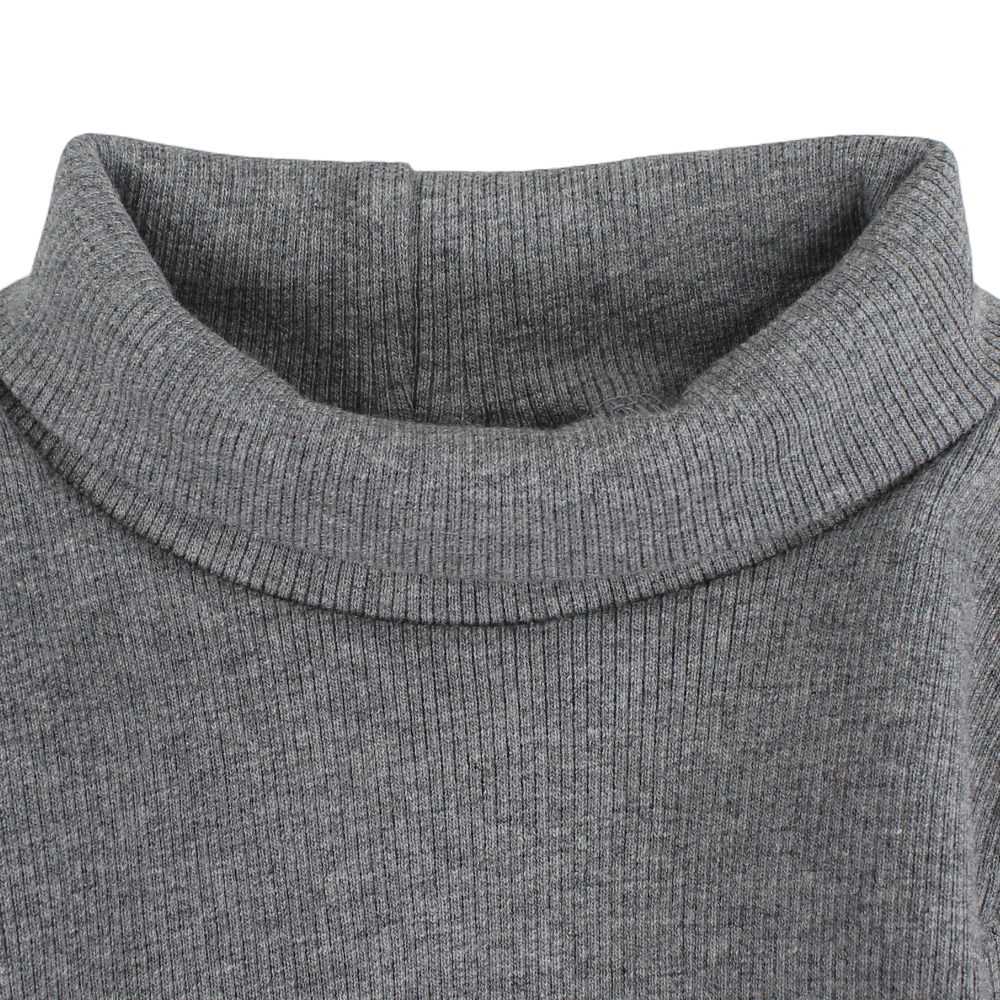 Unisex Baby Cotton High Collar Bodysuit