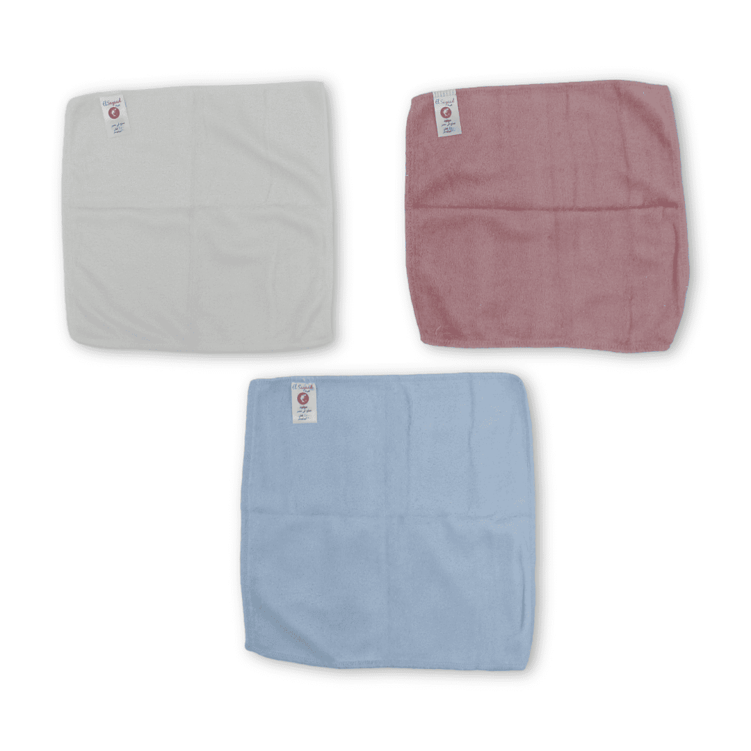 Cute Burp Cloth – Pack Of 3 - Baby Essentials - Al Sayad