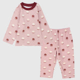 Pinkish Long-Sleeved Pajama