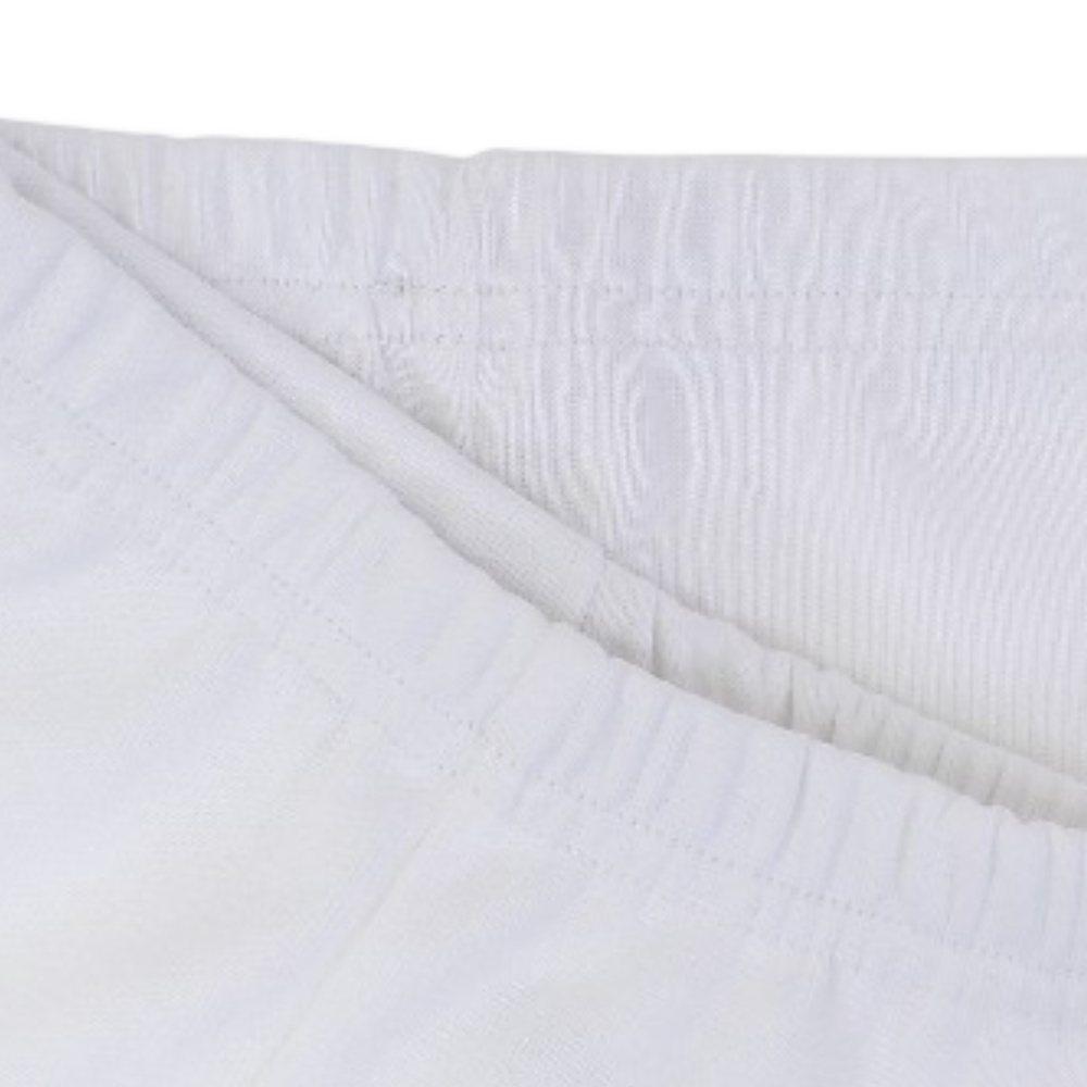Unisex Baby Cotton Underwear Pants – White Pack of 2