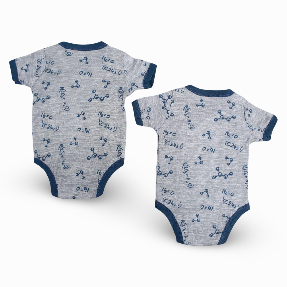 Unisex Baby Cotton Short-Sleeved Underwear Bodysuit (Pack of 2)