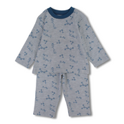 Unisex Cotton Pajama Set - Chemical Formulas Print