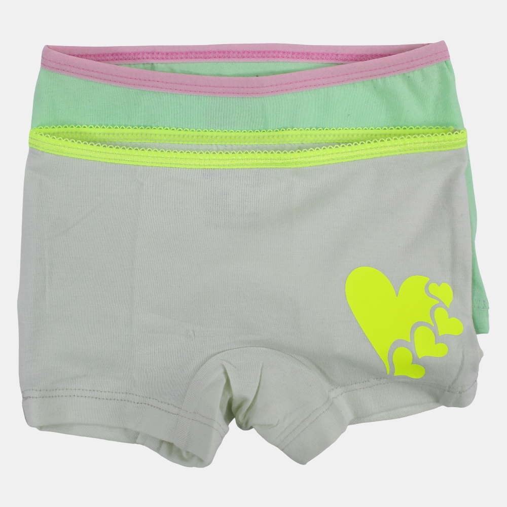 Girls Cotton Under Shorts - 2-Pack