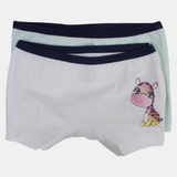 Girls Cotton Under Shorts - 2-Pack