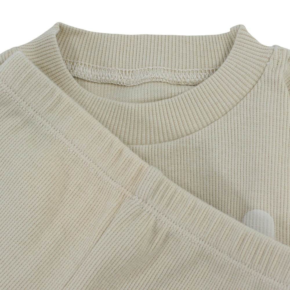 Boys Derby Pajama Set – Coffee with "Cool Kids" Design