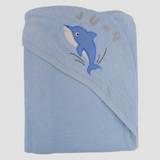 Dolphin Baby Hooded Towel