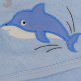 Dolphin Baby Hooded Towel