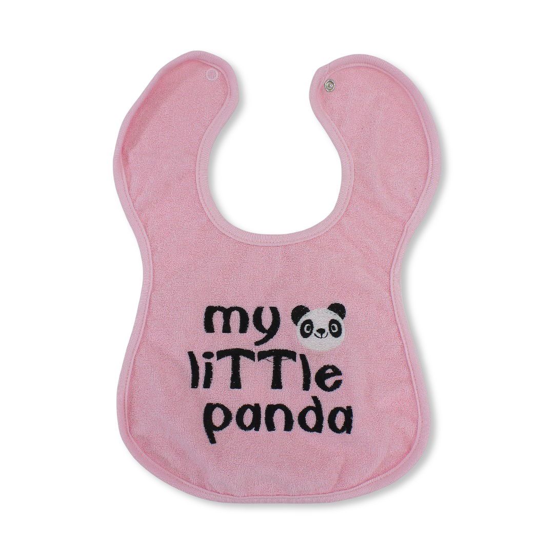 Cotton Bib – with Cute Text - Baby Essentials - Al Sayad