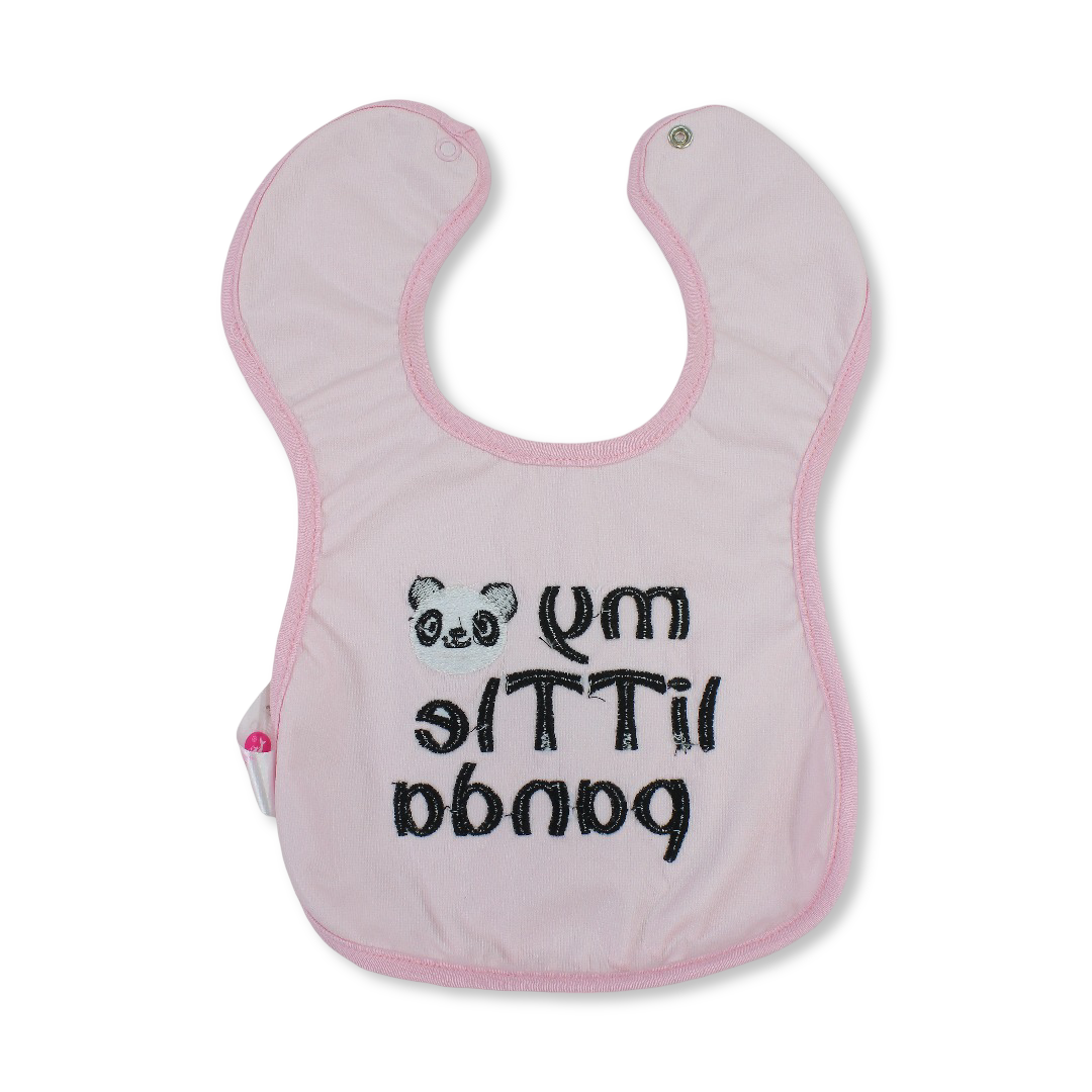 Cotton Bib – with Cute Text