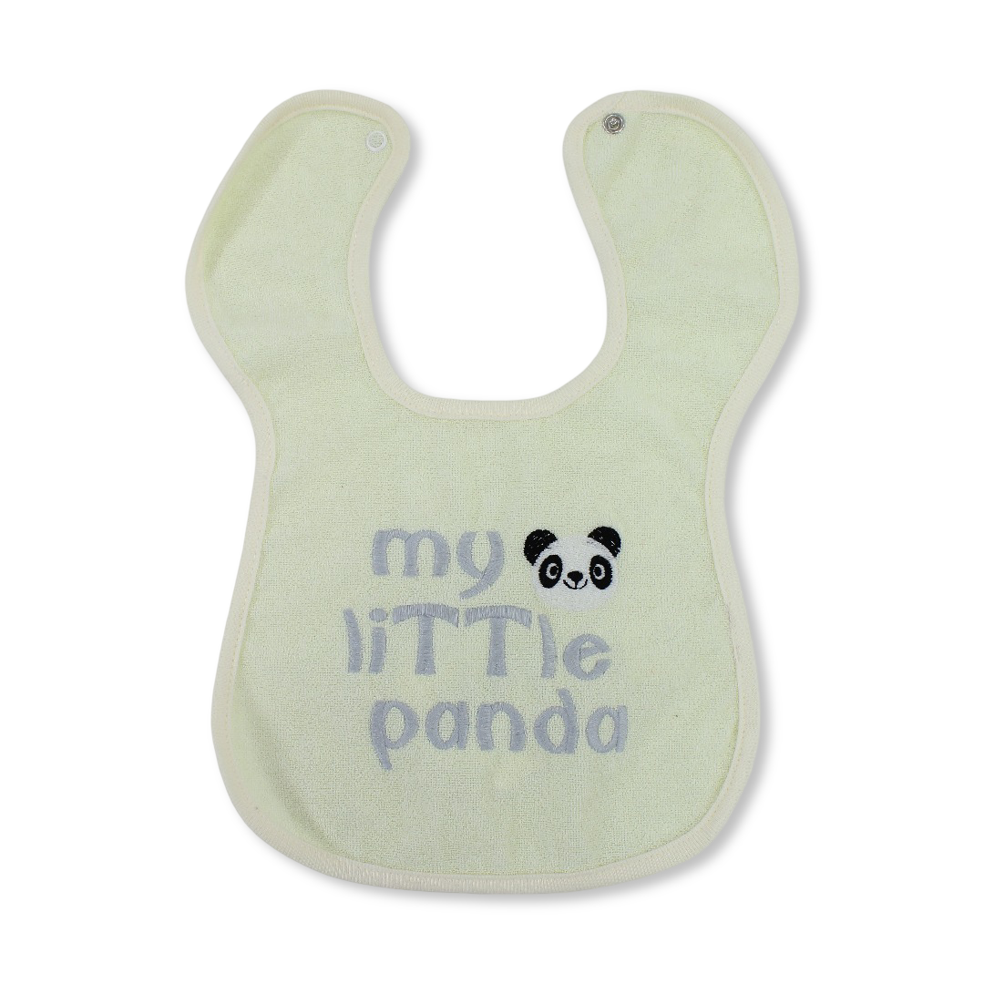 Cotton Bib – with Cute Text