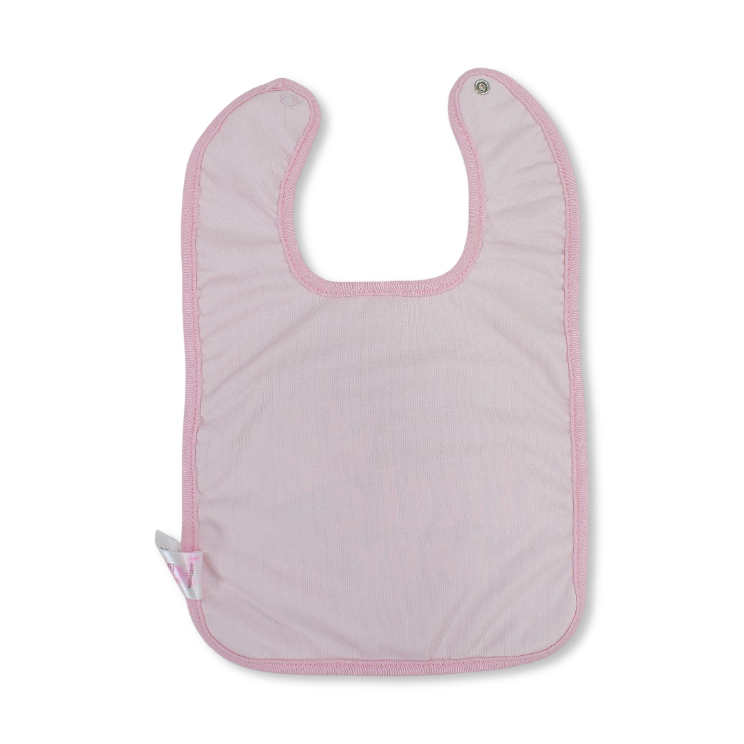 Cotton Bib – with Cute Text