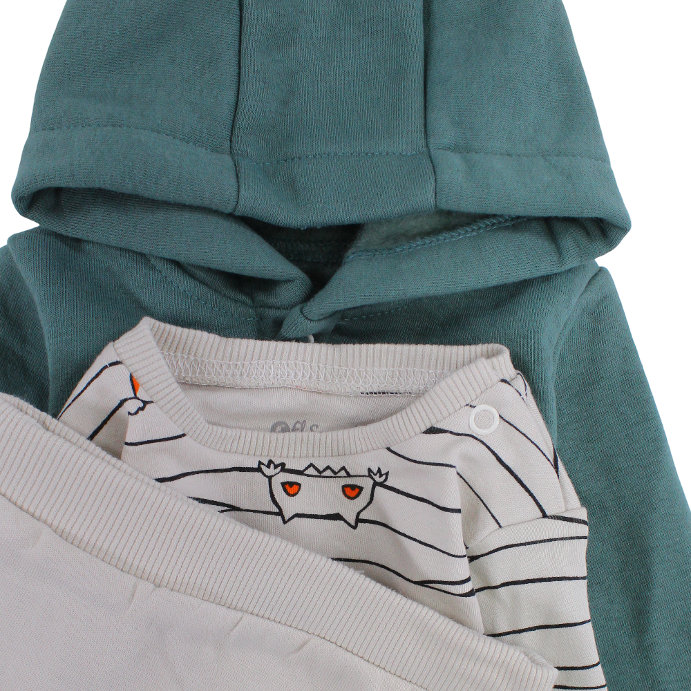 Baby Boys 3-Piece Outfit Set – Mint