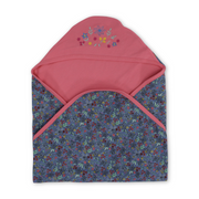 Cotton Baby Blanket – Watermelon with Flowers Embroidery