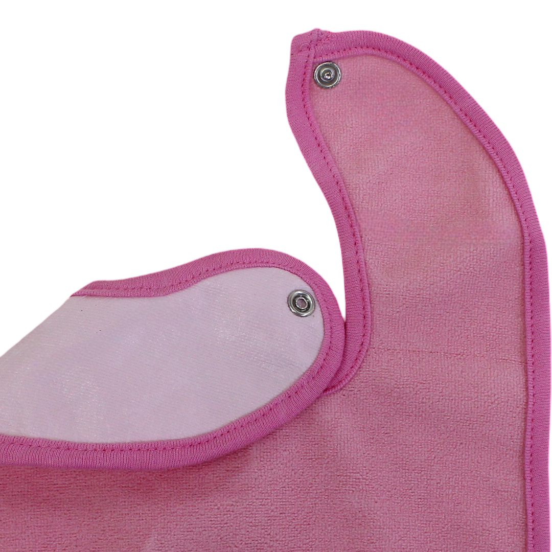 Cotton Baby Bib – Bee Embroidery