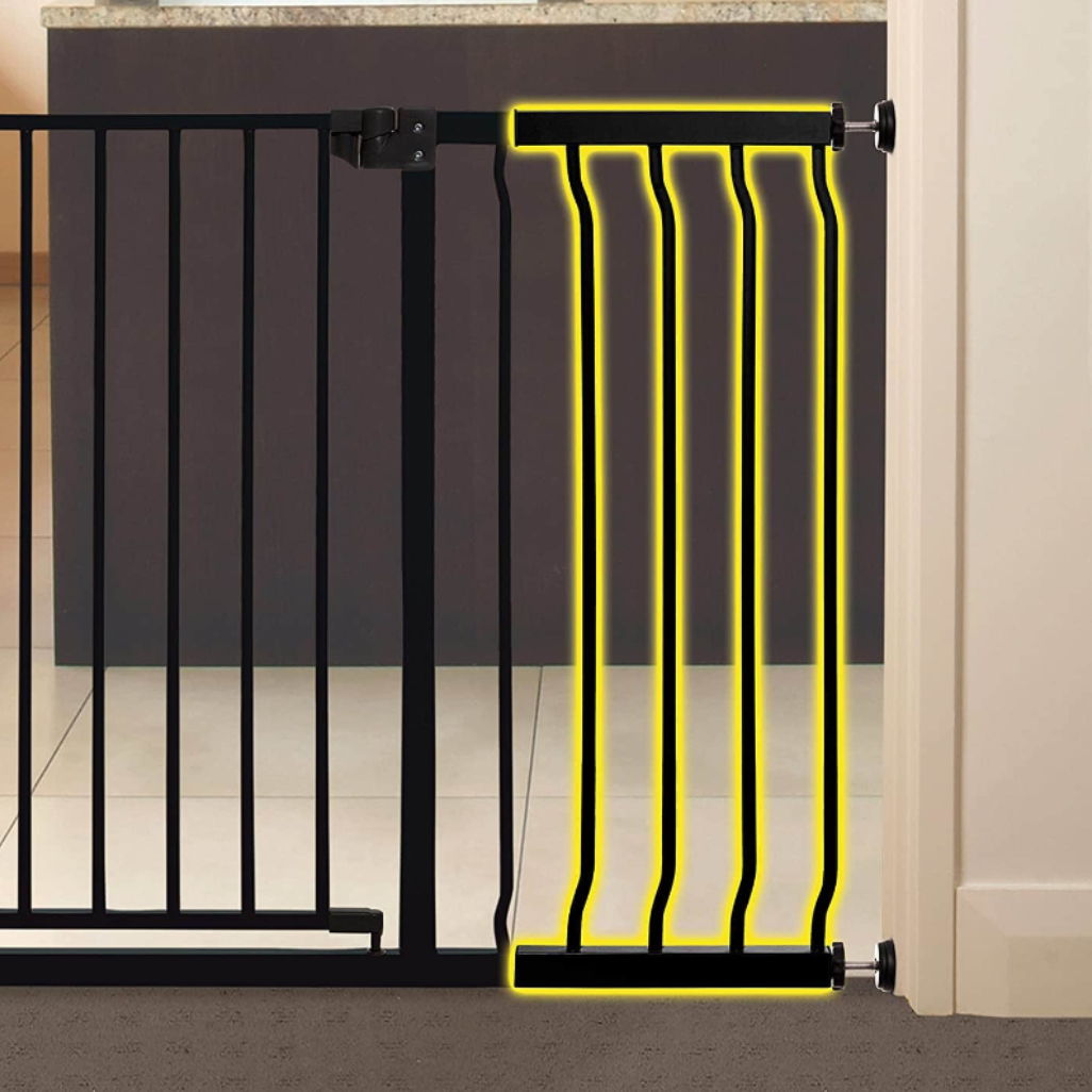 Dreambaby Liberty Xtra Tall Gate Extension – 27 cm White