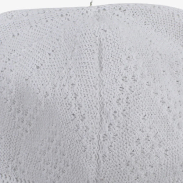 Boys Muslim Prayer Hat – White