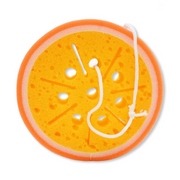 Baby Bath Sponge – Orange Design