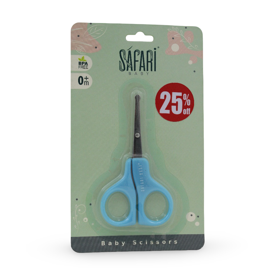 Safari Baby Nail Scissors – Blue