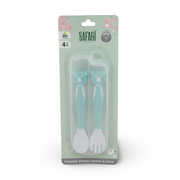 Safari Baby Flexible Spoon & Fork Set