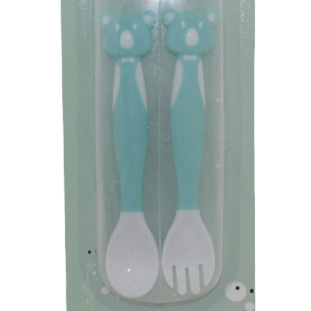 Safari Baby Flexible Spoon & Fork Set