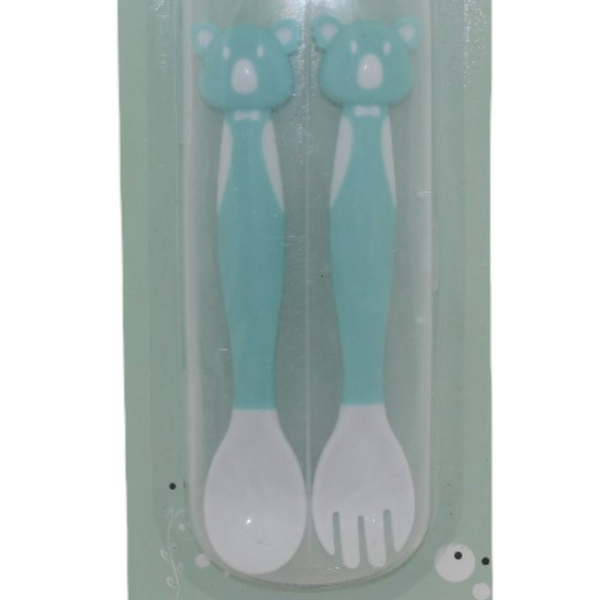 Safari Baby Flexible Spoon & Fork Set