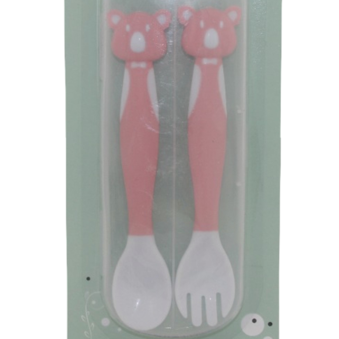 Safari Baby Flexible Spoon & Fork Set