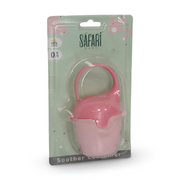 Safari Baby Soother Case – Pink