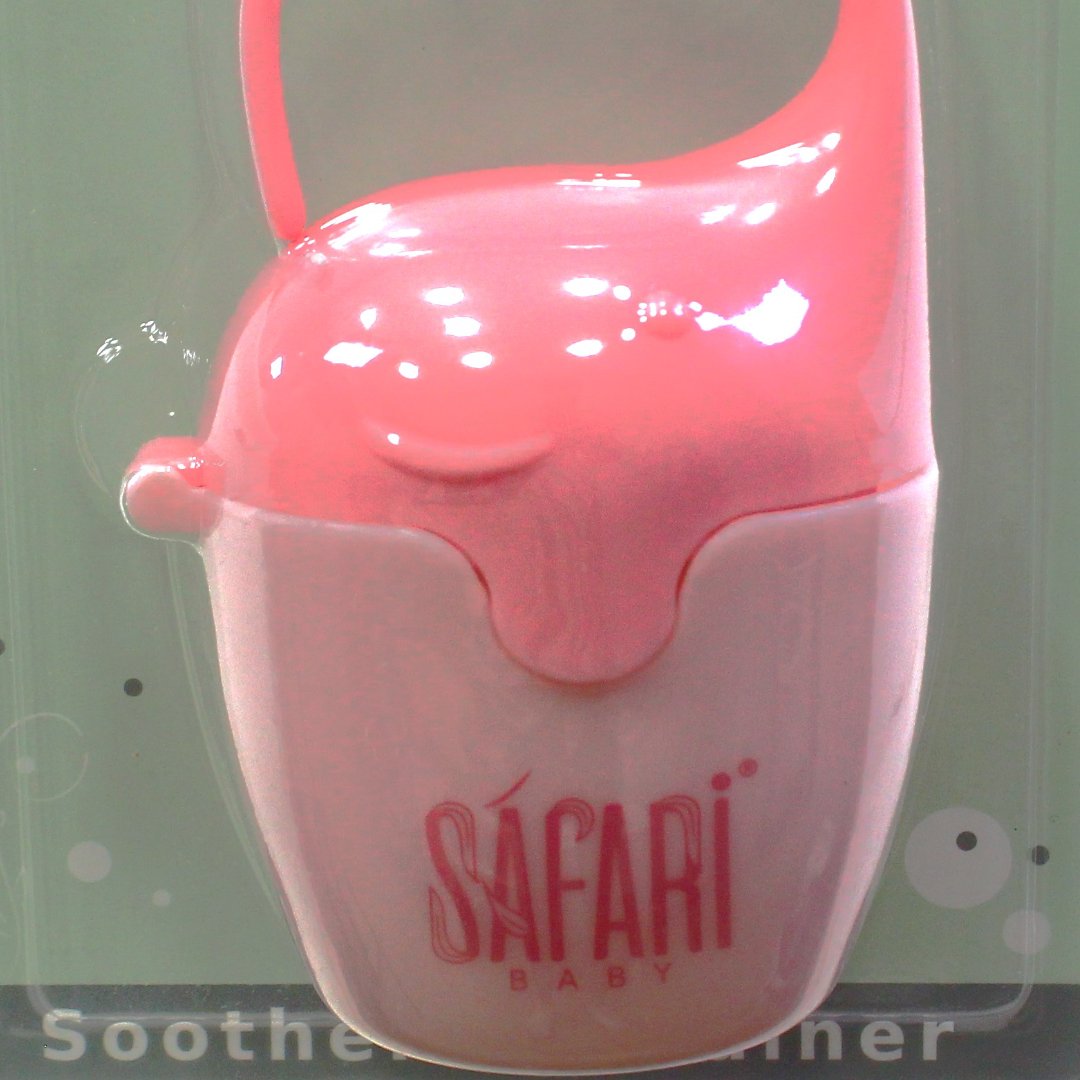 Safari Baby Soother Case – Pink