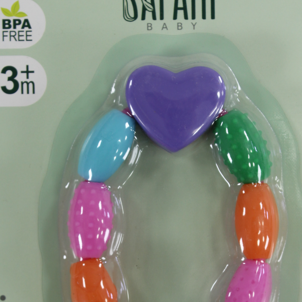 Safari Baby Silicone Teether