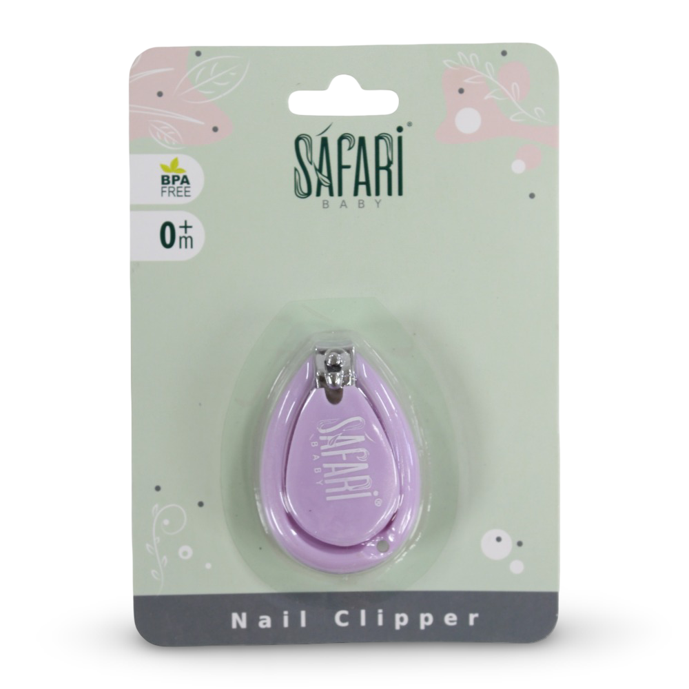 Safari Baby Nail Clipper – Purple