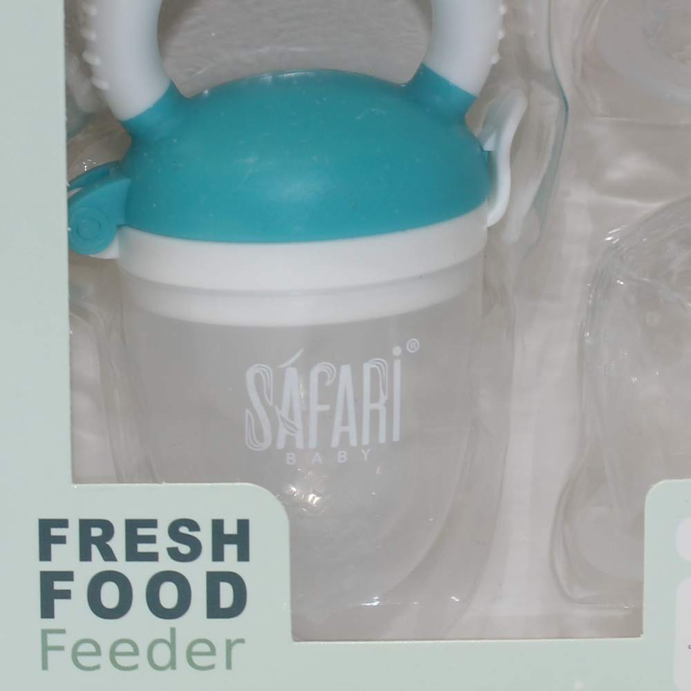 Safari Baby Fresh Food Feeder – 3 Sack Sizes (S, M, L) Blue