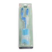 Safari Baby Bottle & Nipple Cleaning Brush – Light Blue