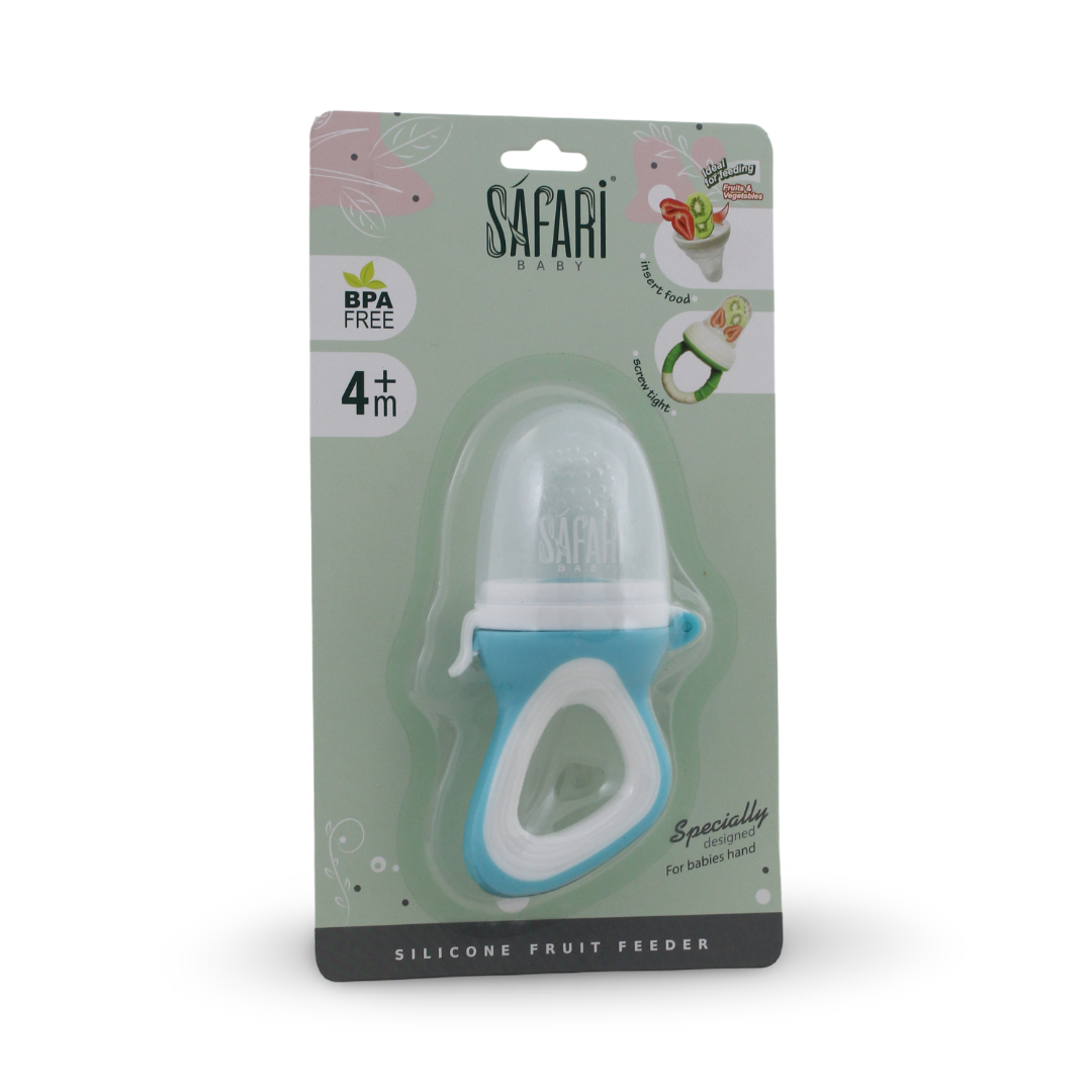 Safari Baby Silicone Fruit Feeder 4m+ – Aqua