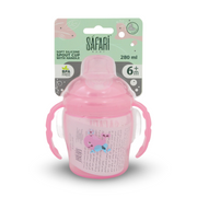 Safari Baby Training Cup with Silicone Spout 280ml – Pink