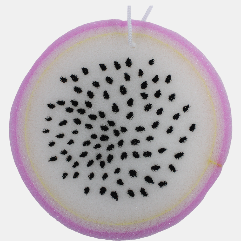 Baby Bath Sponge – Dragon Fruit Shape
