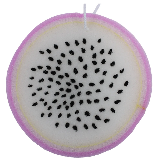 Baby Bath Sponge – Dragon Fruit Shape