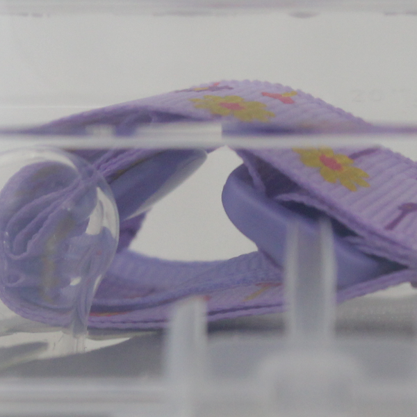 Safari Baby Silicone Cherry Soother with Ribbon Chain 0-6m – Purple