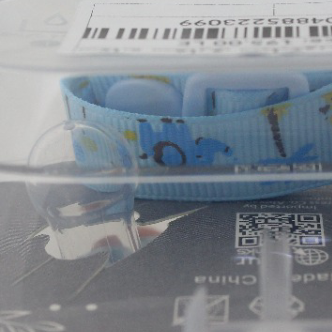 Safari Baby Silicone Cherry Soother Ribbon Chain 0-6m – Baby Blue