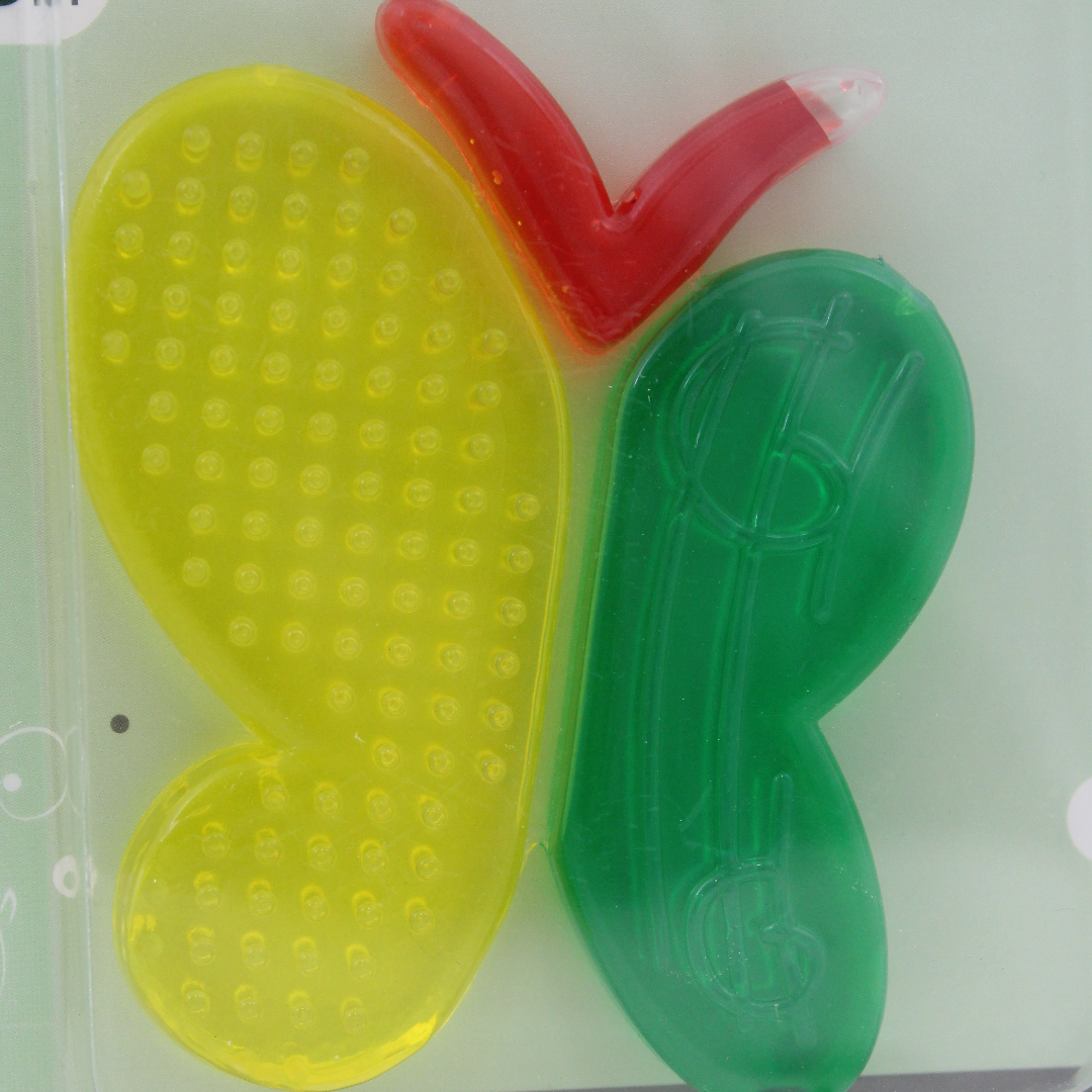 Safari Baby Water Filled Teether +3m – Colorful with Butterfly Design