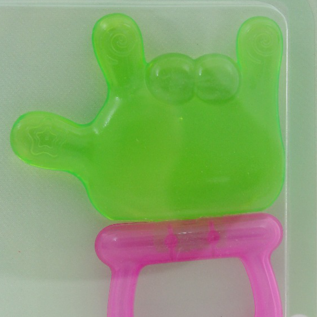 Safari Baby Water Filled Teether with Rattle +3m – Green
