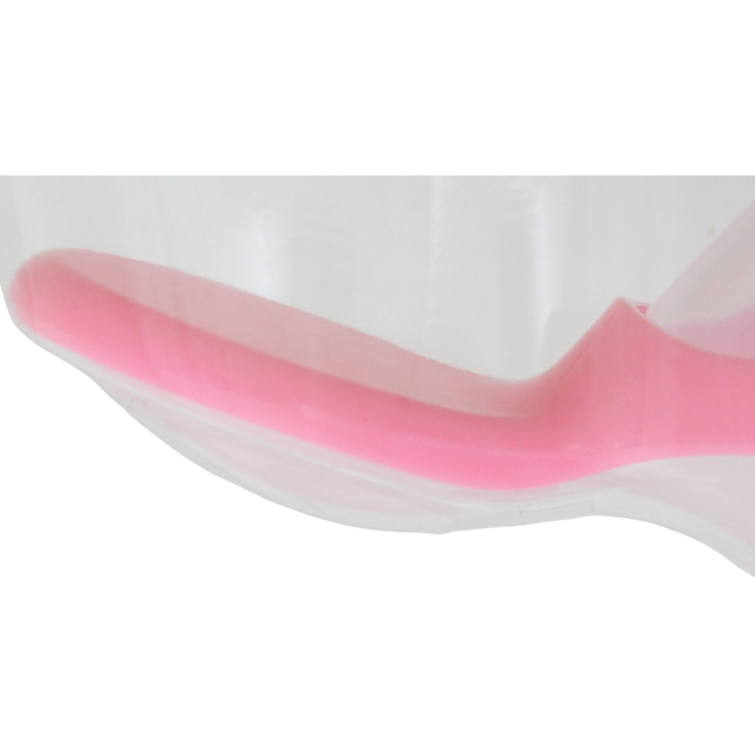 Safari Baby Silicone Bottle with Spoon 90ml +6m – Pink