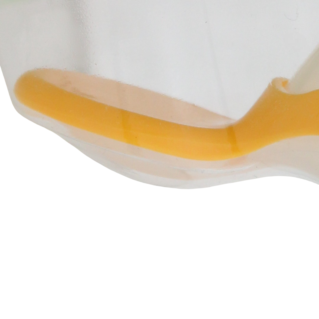 Safari Baby Silicone Bottle with Spoon 90ml +6m – Yellow