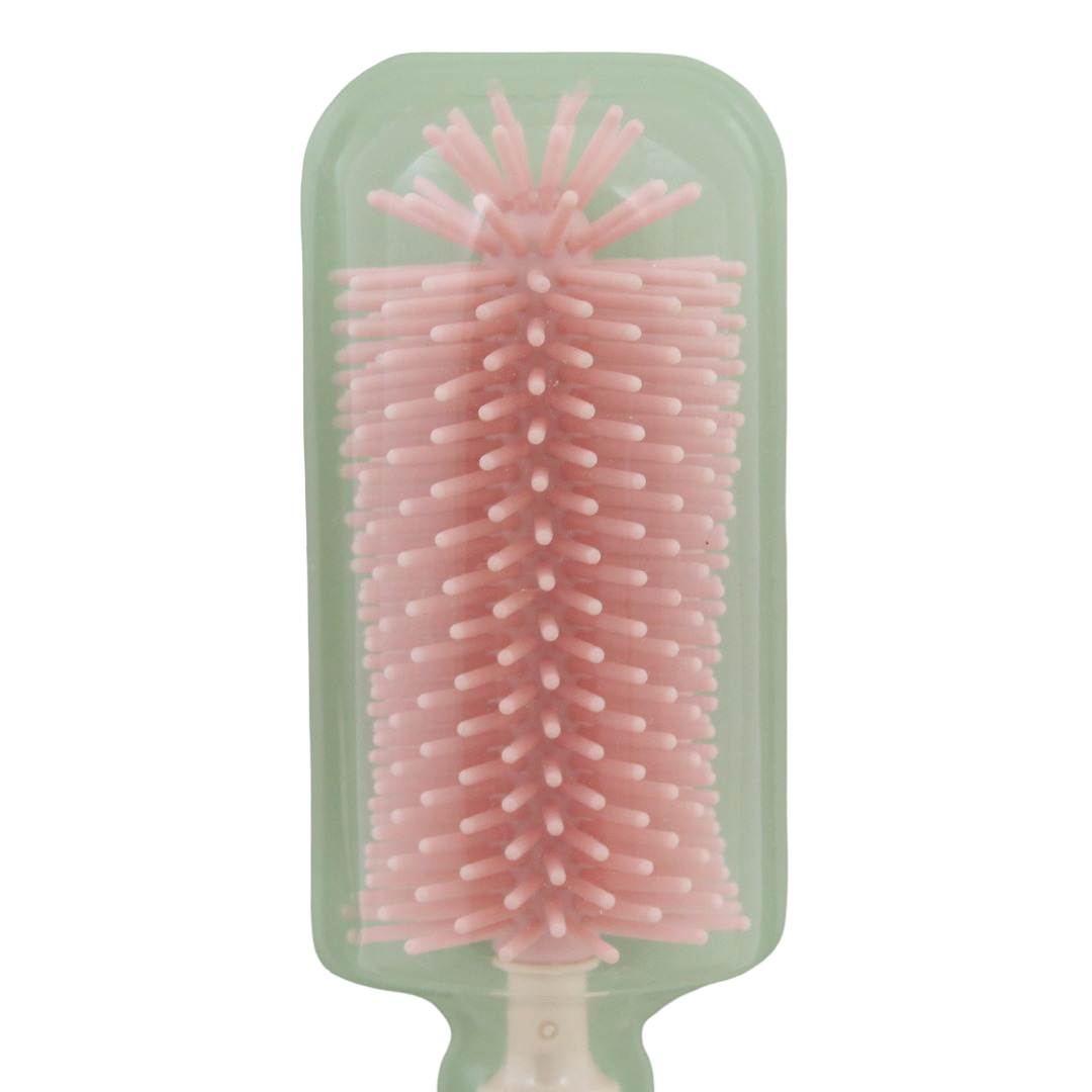 Safari Baby Bottle and Nipple Cleaning Brush – Pink