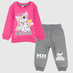 101 Dalmatians Long-Sleeved Fleeced Pajama - Ourkids - Morenella